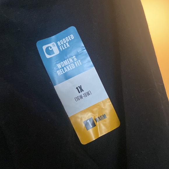 Brand new!  Carhartt moto black lightweight jacket in 1X - Picture 4 of 5